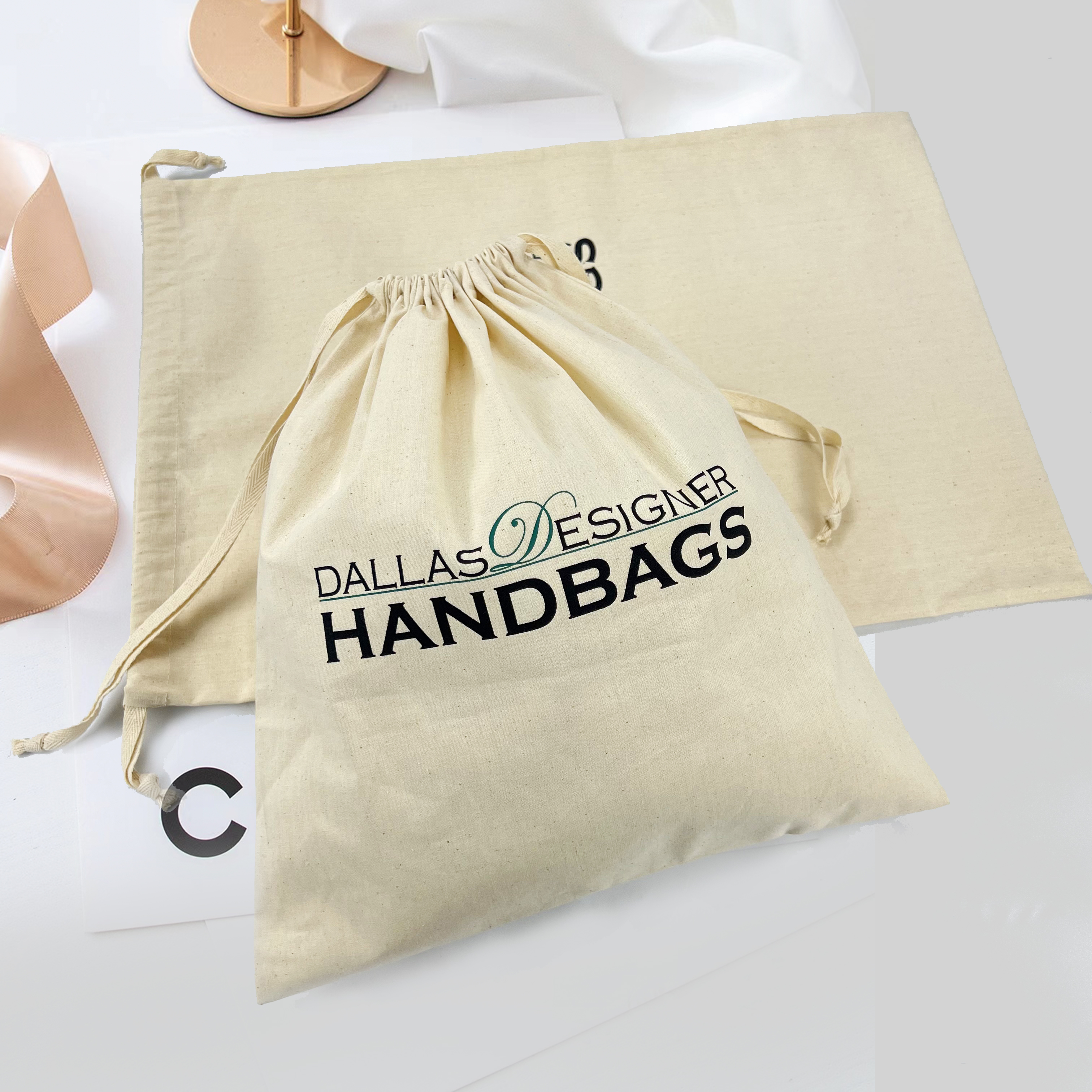 Cotton Drawstring Bags | Reusable & Eco-Friendly