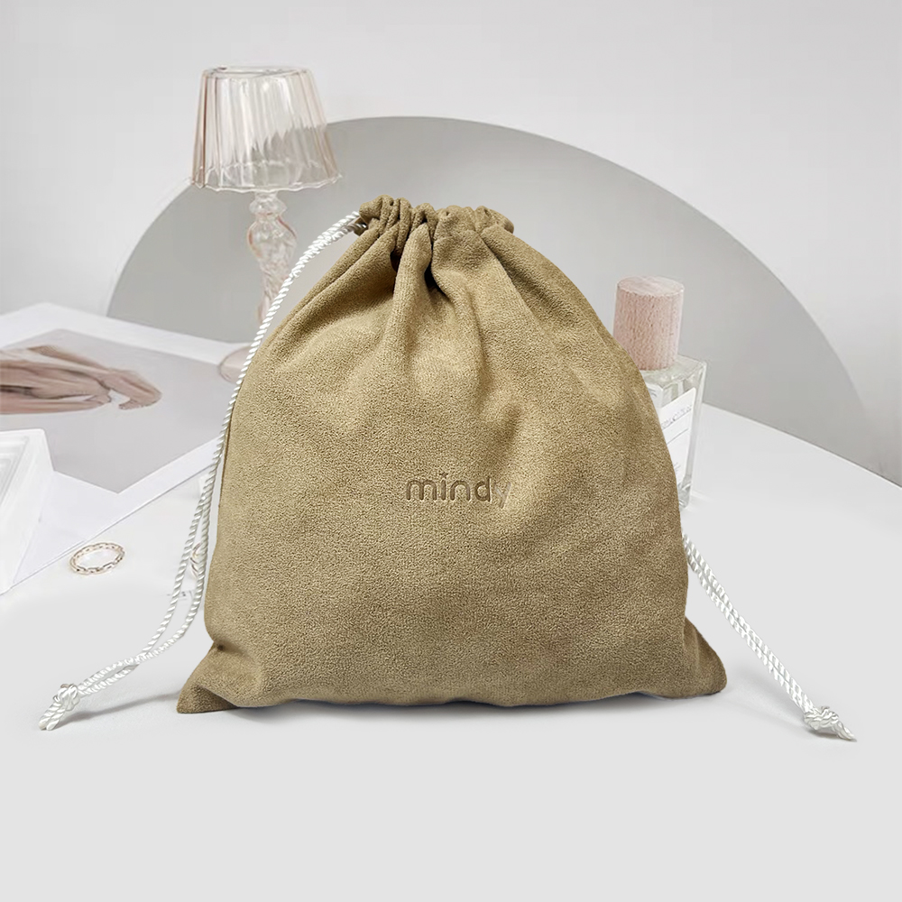 Unbleached Cotton Drawstring Bag | Natural Cotton Dust Bag Factory